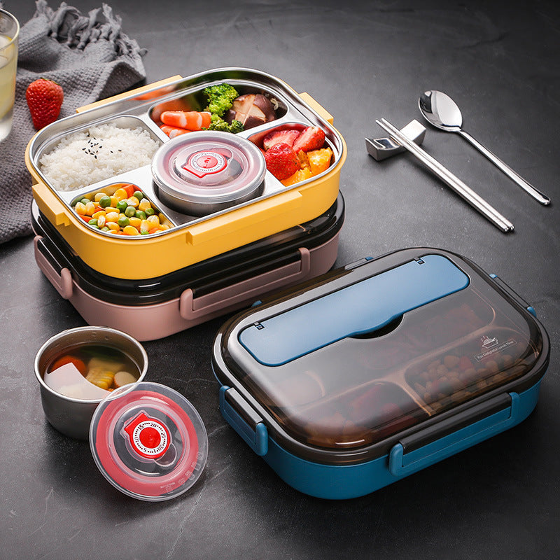 Bento With Meal Separated Children's Lunch Box-1
