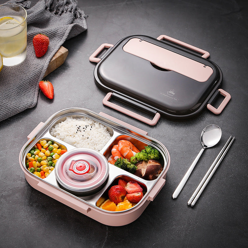 Bento With Meal Separated Children's Lunch Box-5